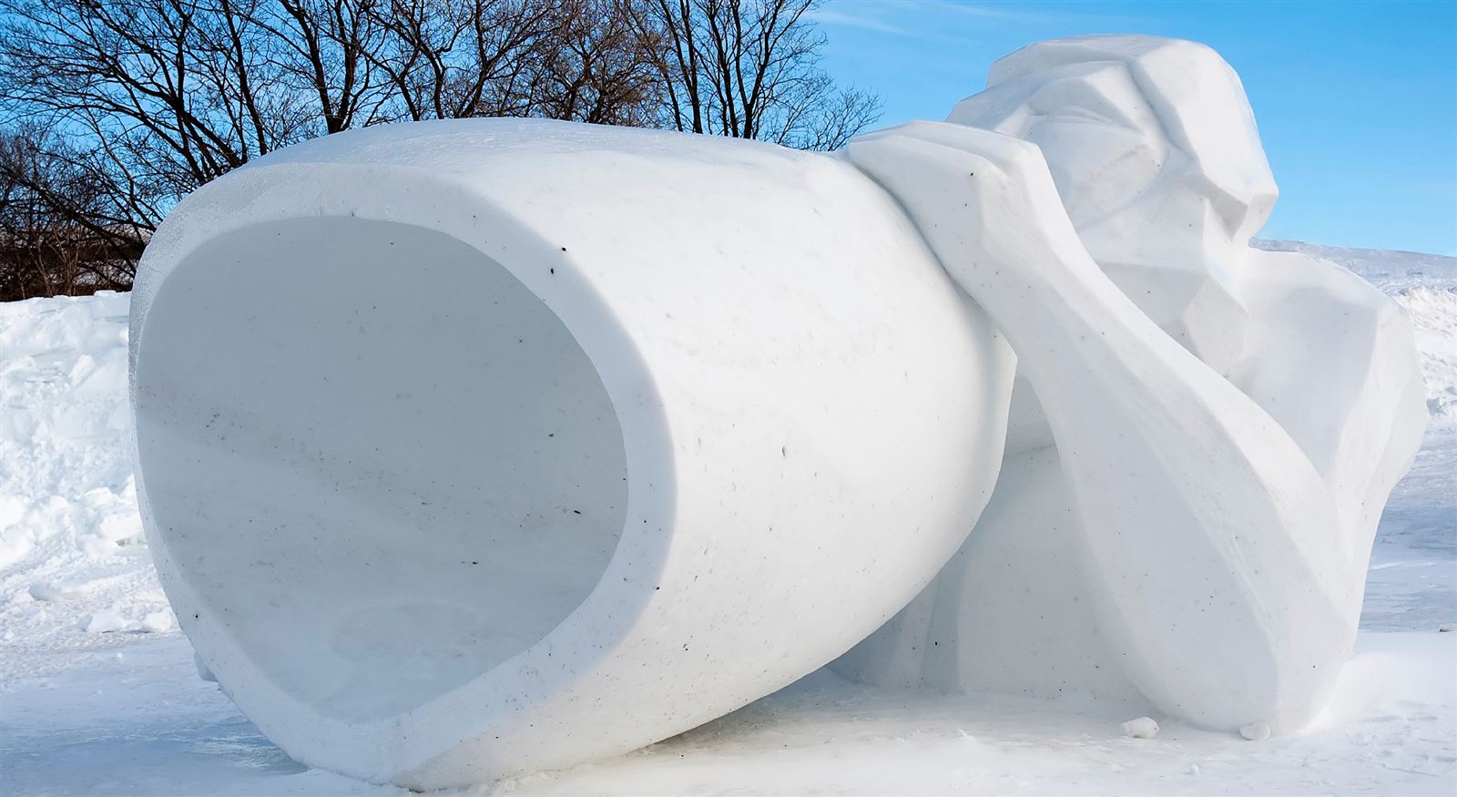 Bygg en egen snöskulptur