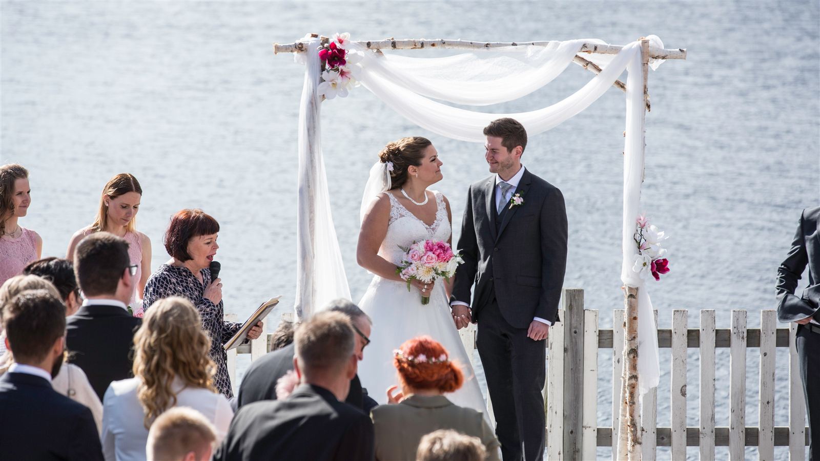 Summer wedding at Sörbyn Lodge