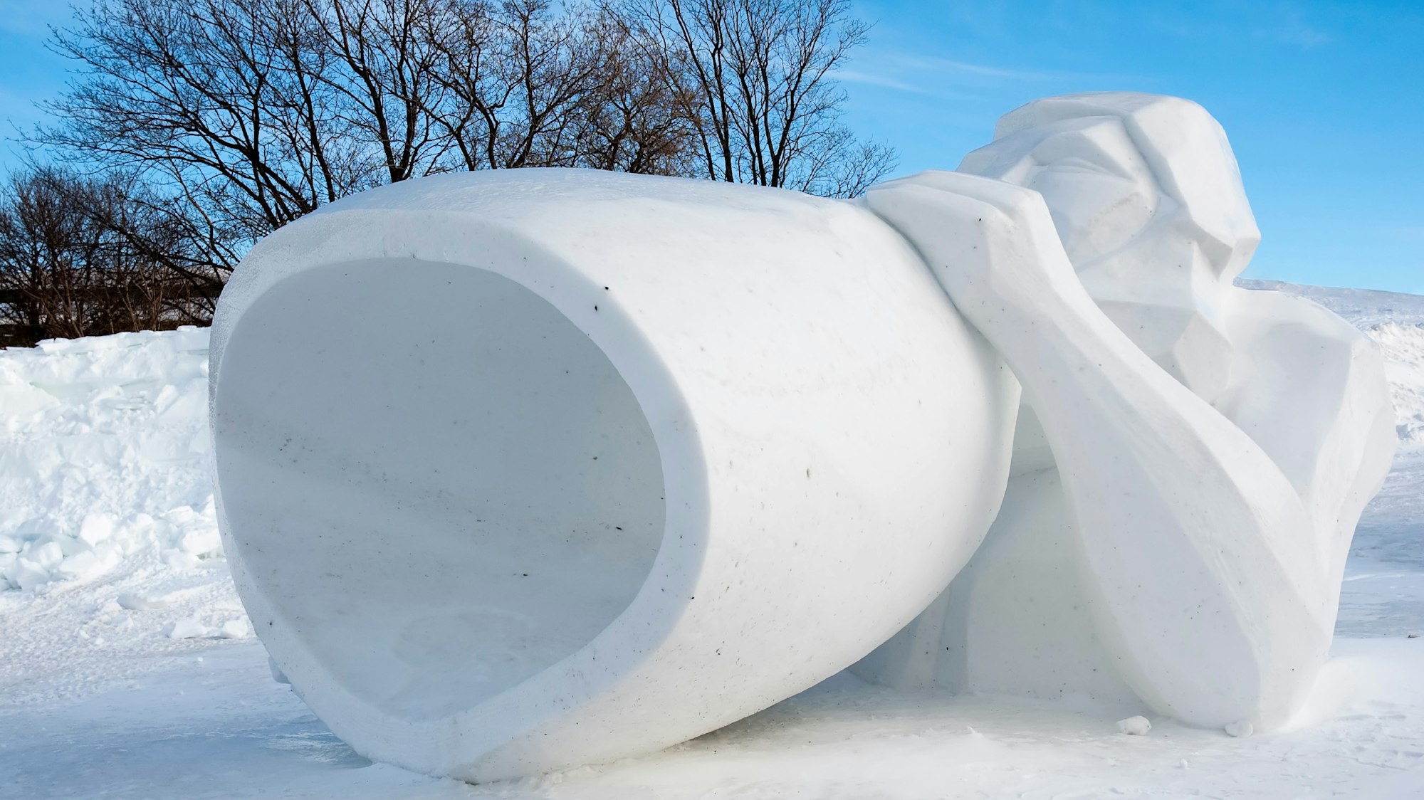 Bygg en egen snöskulptur